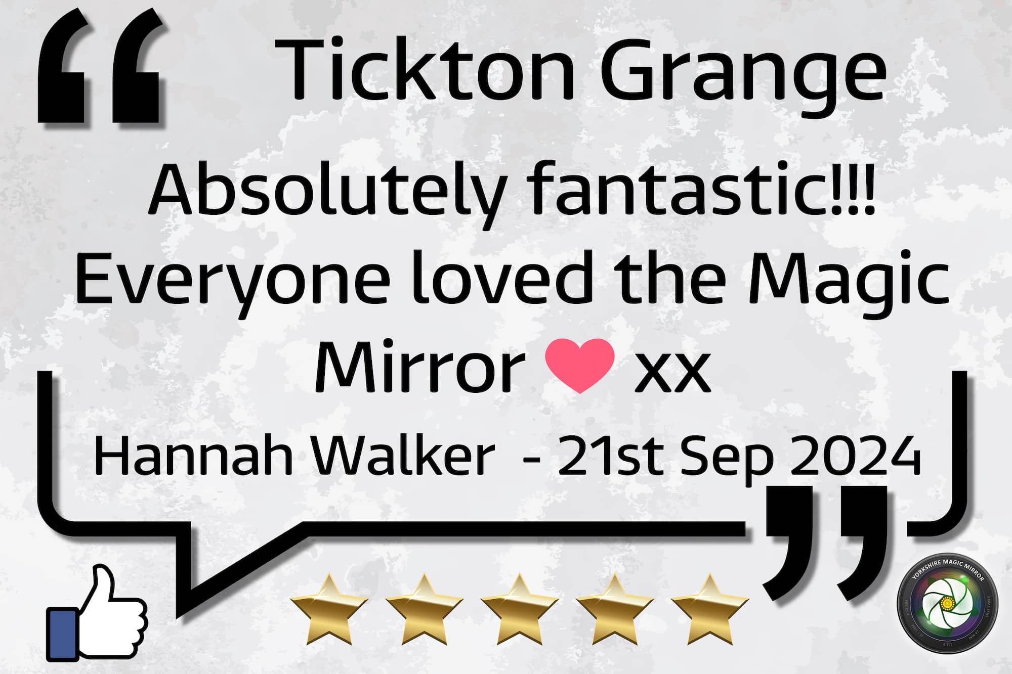 Hannah & Darren Tickton Grange Wedding September 2024